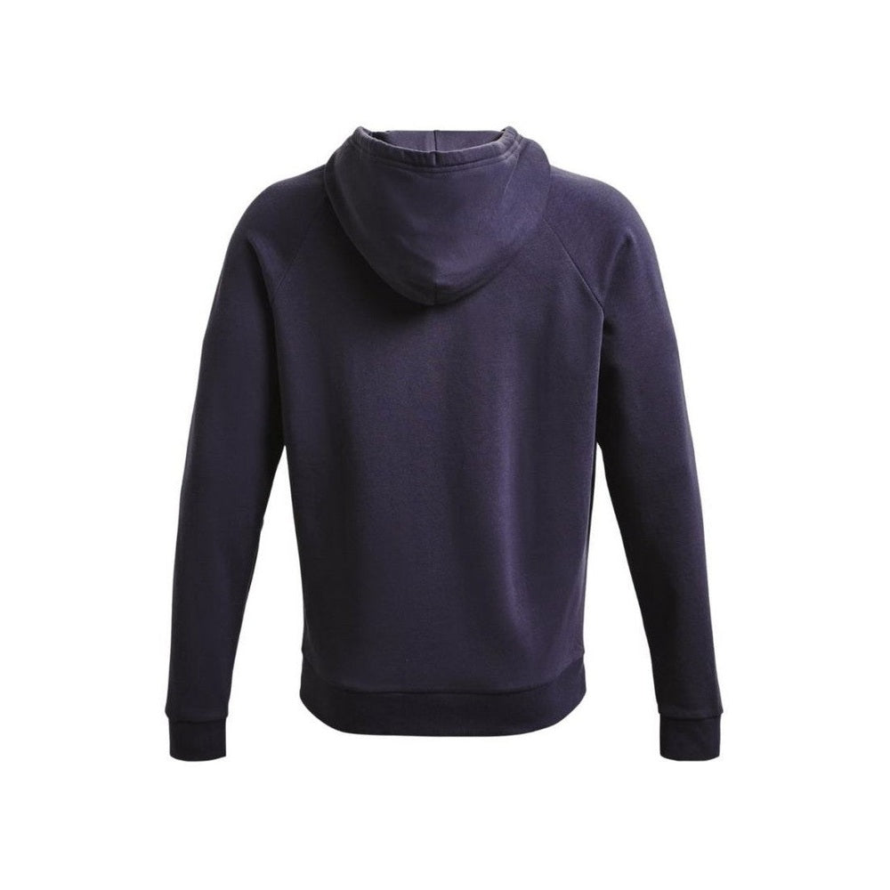 Under Armour Mens Rival Fleece Big Logo Hoodie In Violet