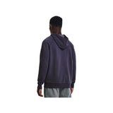 Under Armour Mens Rival Fleece Big Logo Hoodie In Violet