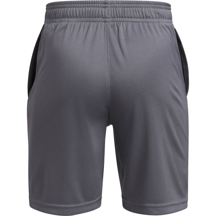 Under Armour Tech Logo Boys Shorts In Grey