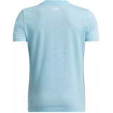 Under Armour Boys  Sportstyle Left Chest Short Sleeves T-Shirt In Light Blue