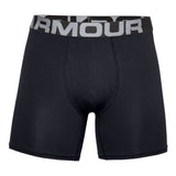 Under Armour Mens Charged Cotton 6" Boxerjock In Black