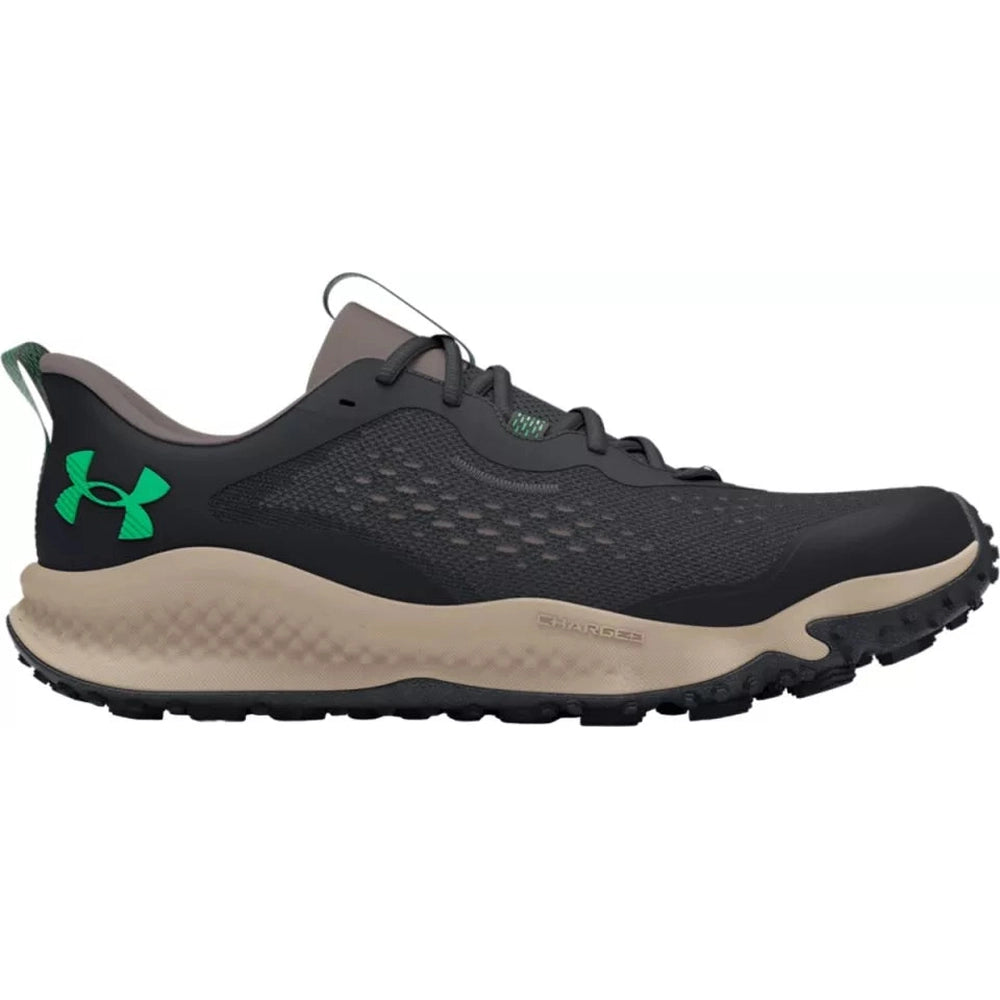 Under Armour Mens Charged Maven Trail Sneakers In Black/Brown