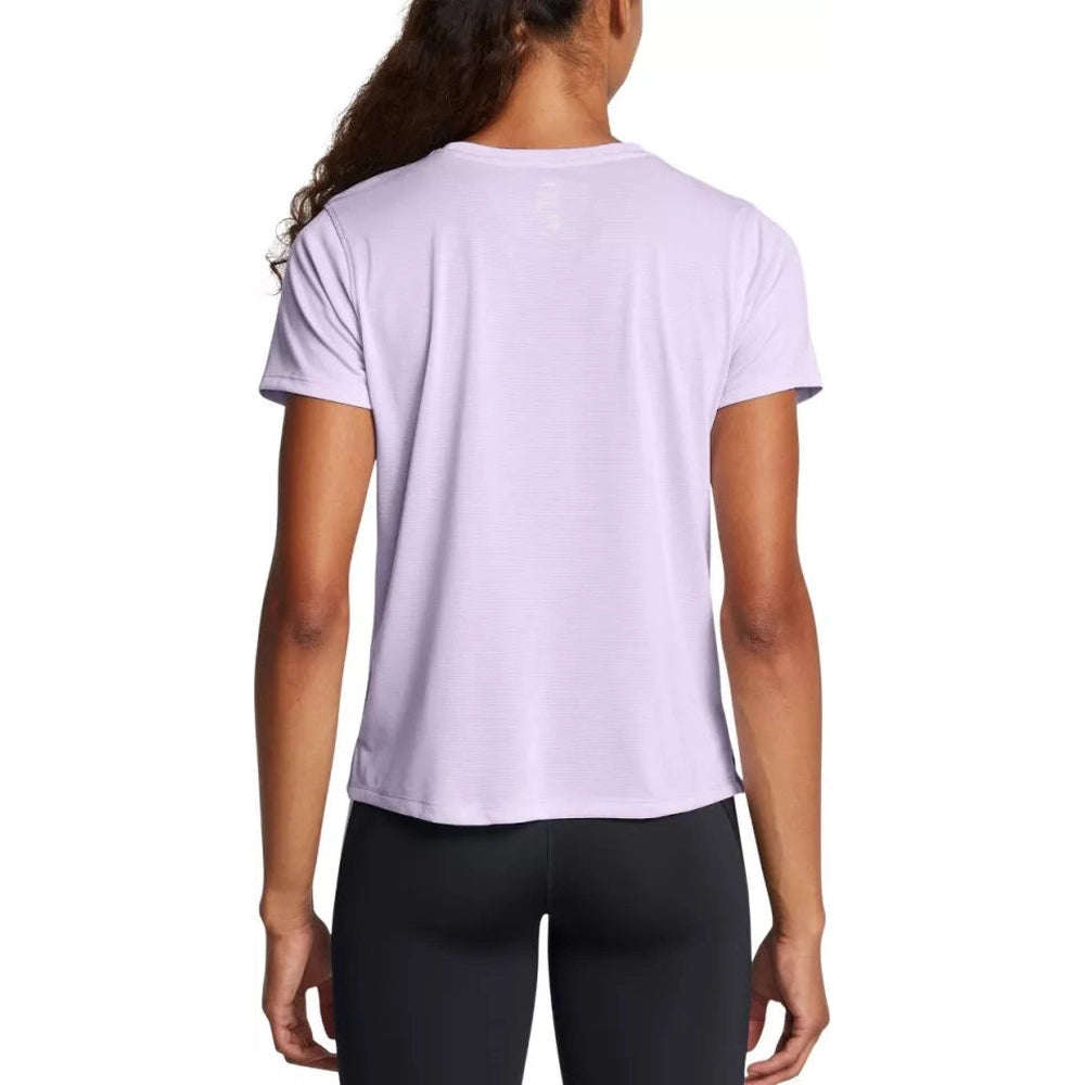 Under Armour Women Launch Short Sleeve T-Shirt In Purple