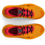 Under Armour Unisex Spawn 4 Sneakers In Orange/White