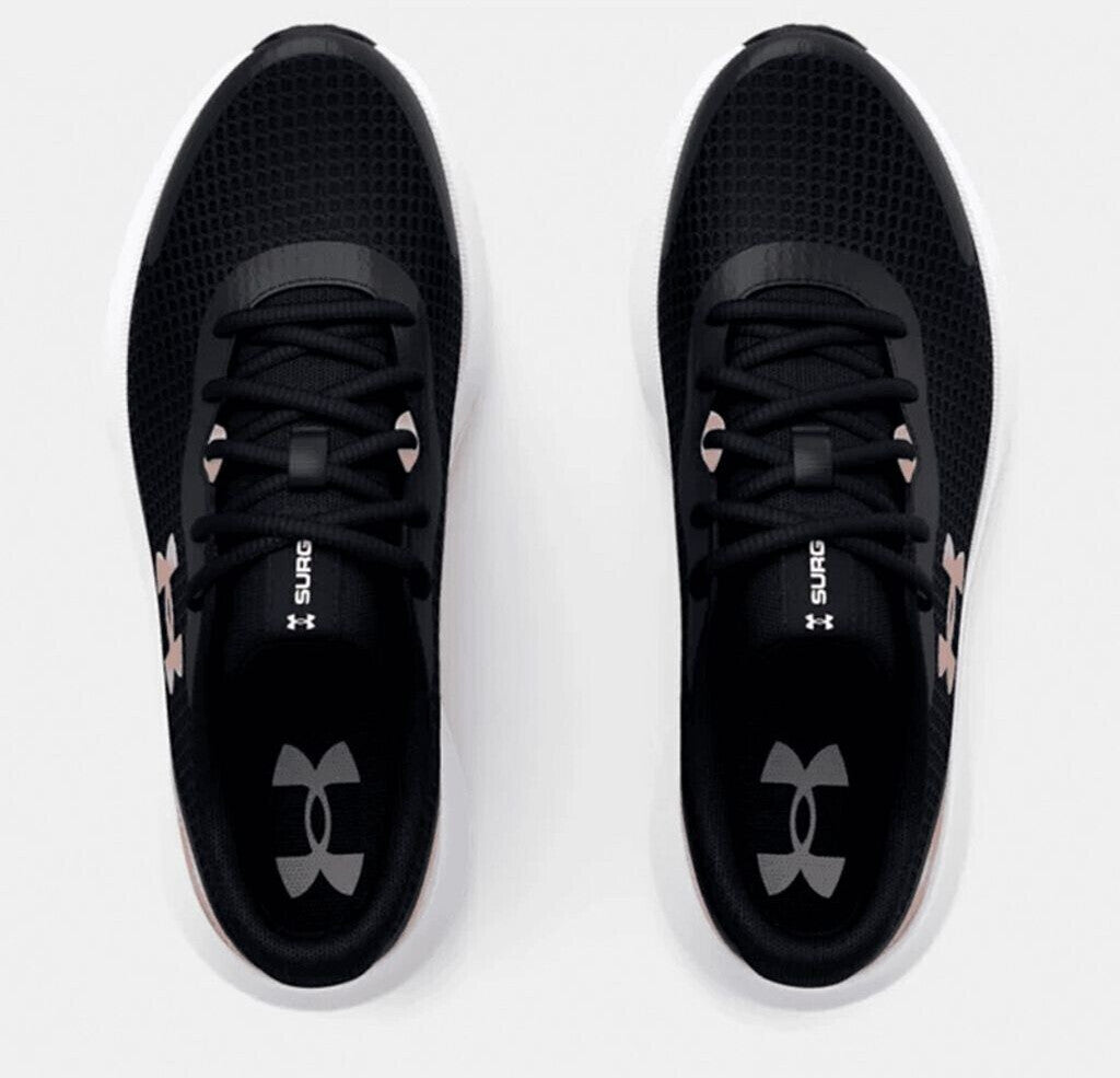 Under Armour Womens Surge 3 Shoes In Black