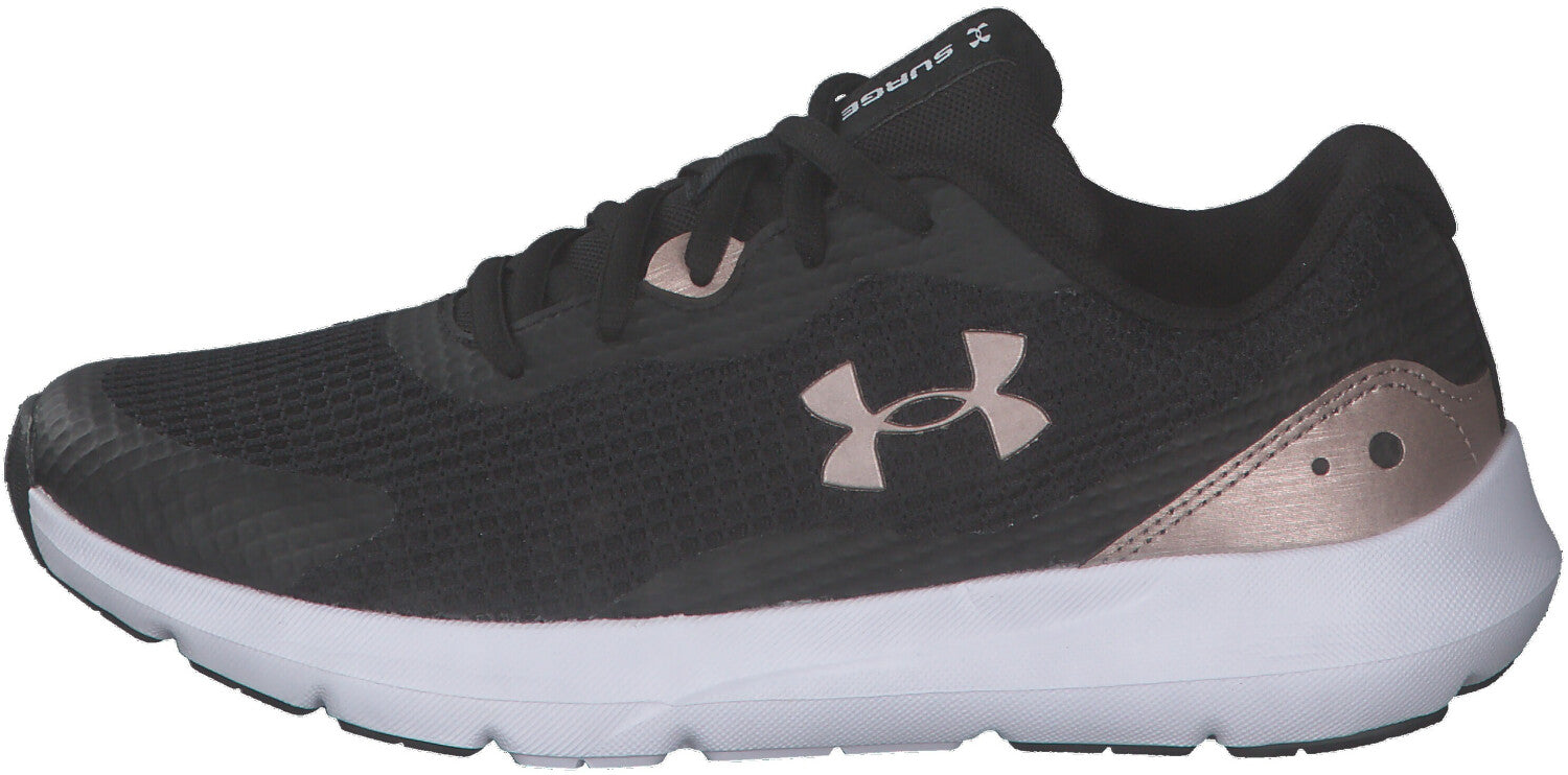 Under Armour Womens Surge 3 Shoes In Black