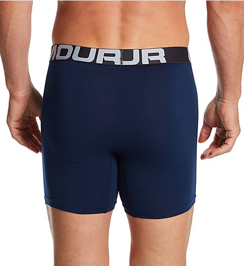Under Armour Charged Cotton 6" Boxerjock In Multi