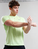 Under Armour Launch Short Sleeve T-Shirt In Lime Green