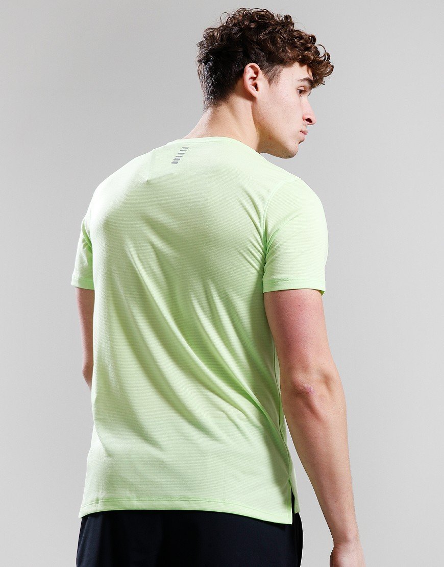 Under Armour Launch Short Sleeve T-Shirt In Lime Green