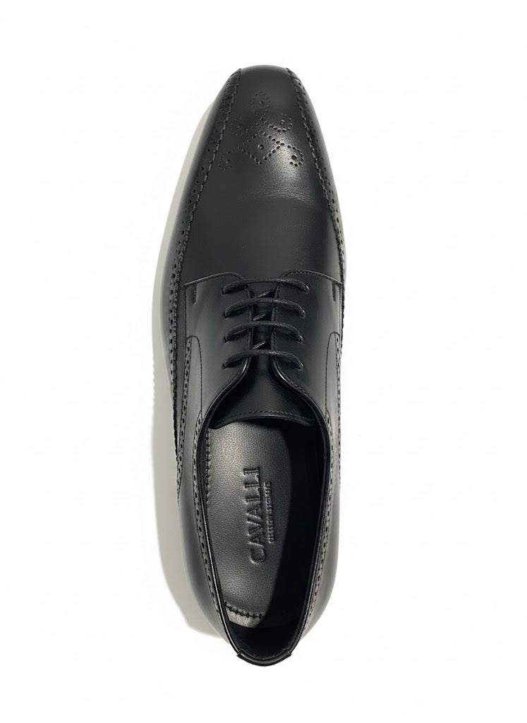 Cavalli Mens Formal Shoes In Black
