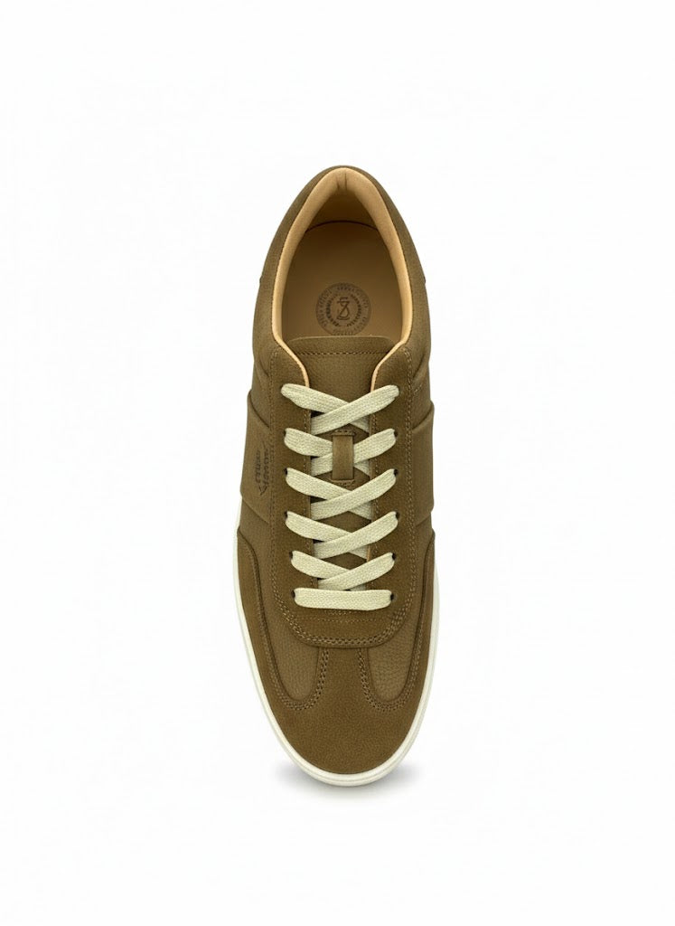 Zerga Mens Salvatore Shoes In Caramel