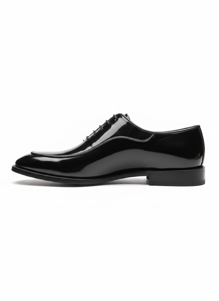 Cavalli Mens Formal Shiny Shoes In Black
