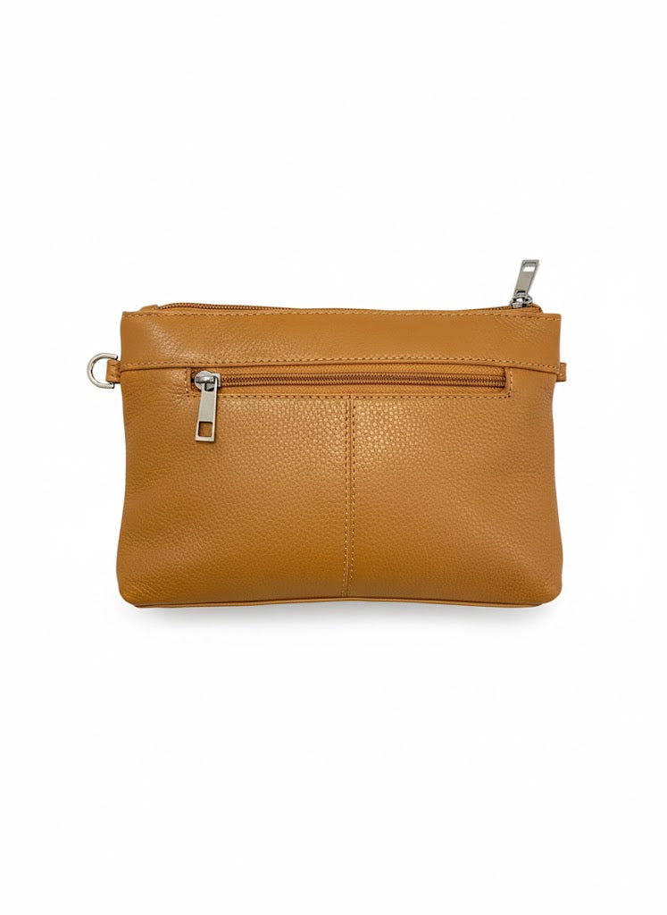 Lefel Small Crossbody Bag In Cognac