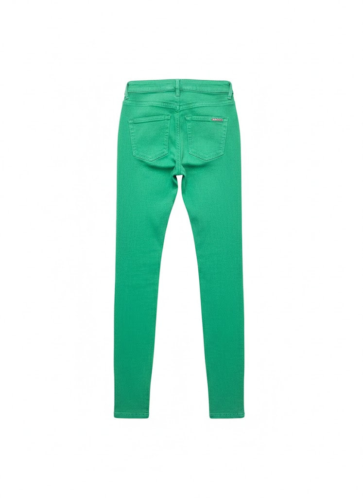 Sissyboy Womens Ruder Colour Skinny Jeans In Green