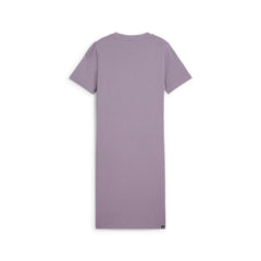 Puma Ess Slim Tee Dress Pale Plum