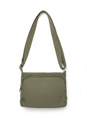 Free Spirit Medium Multi Pocket Lightweight Sling Bag Green