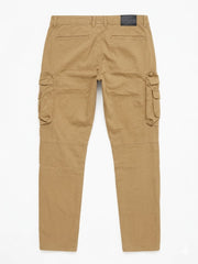 Soviet  Mens Cargo Pants In Khaki