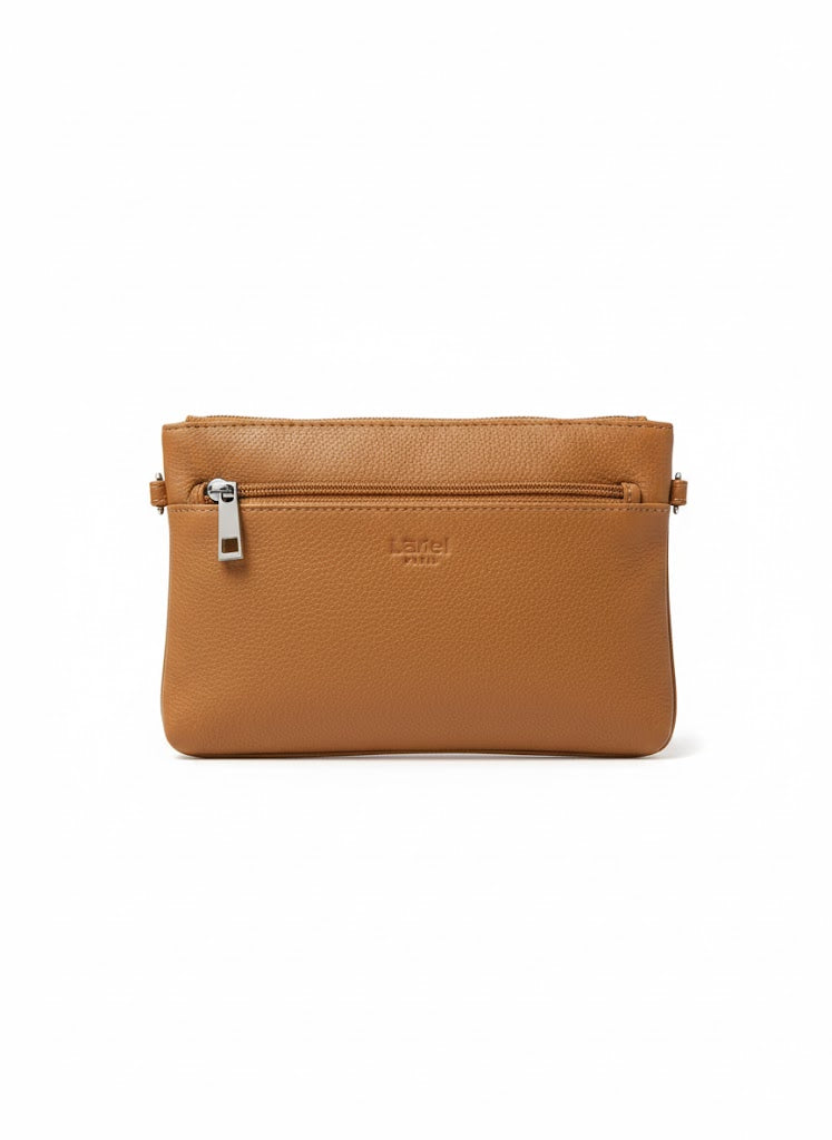 Lefel Small Crossbody Bag In Cognac