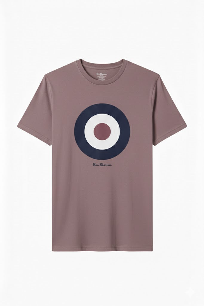 Ben Sherman Target T-Shirt In Cocoa
