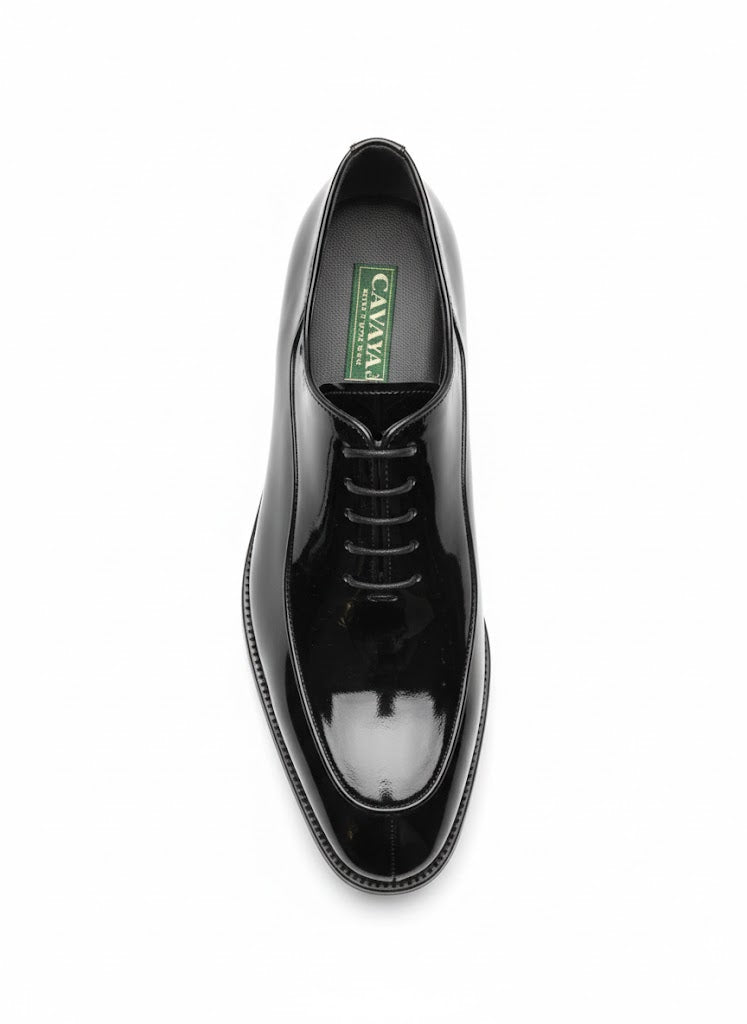 Cavalli Mens Formal Shiny Shoes In Black