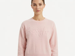 Sissy boy Womens Knit Jersey With Tonal Branding In Pink