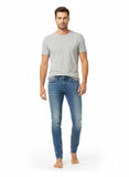 Vialli Mens  Giving Jeans In Stonewash