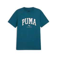 Puma Squad Big Graphic Tee Green