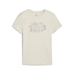 Puma 68574887 Kids Ess+ Starry Safari Tee Snow