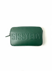 Sissyboy Embossed Print Handbag In Green