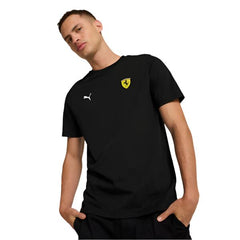 Puma Ferrari Race Colored Shield Tee Black