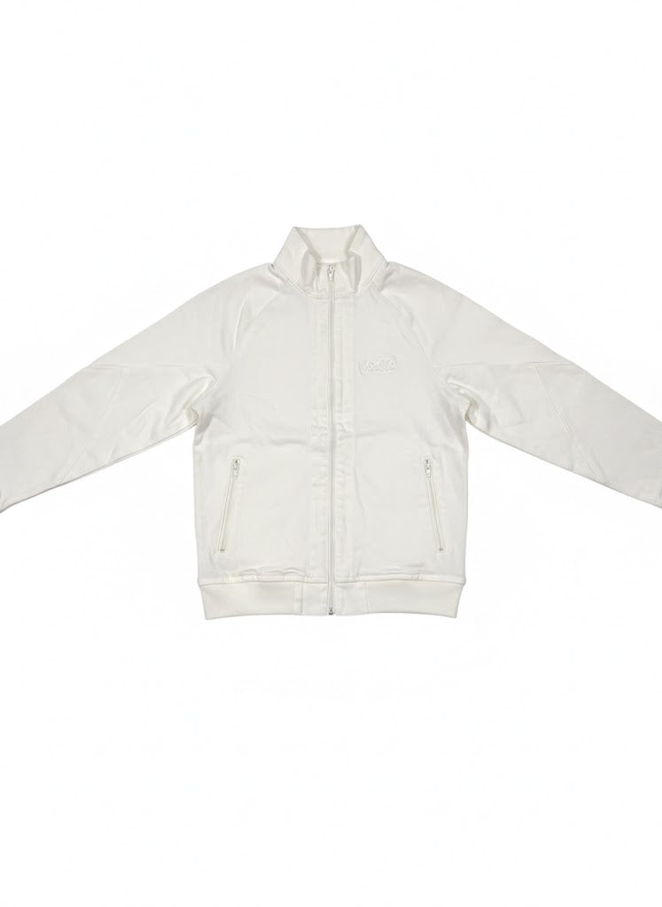 Vialli Mens Oil Gunpowder Jacket In White