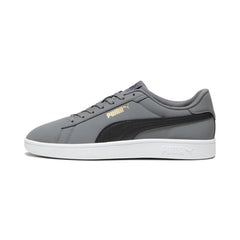 Puma 39233611 Adults Smash 3.0 Buck Shoes Dk Grey