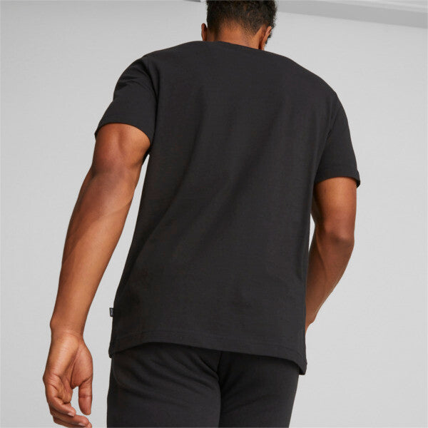 Puma Mens Ess Small Logo Tee Black