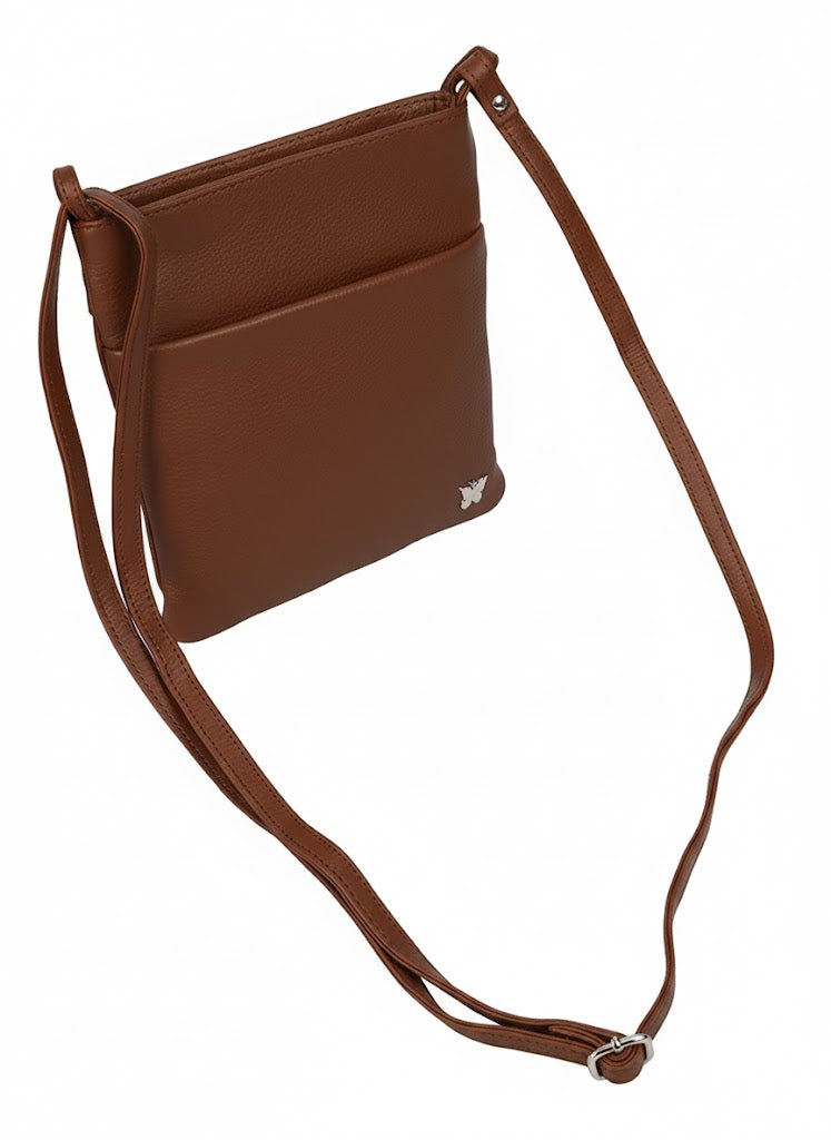 Papillon Flat Sling Brown