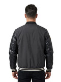 Soviet Mens Chandler Mens Baseball Jacket In Black