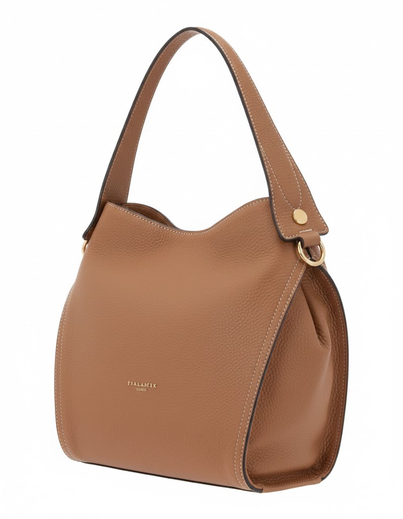 Gianni Chiarini 0641 Grn-Pl Leather Bag Natural