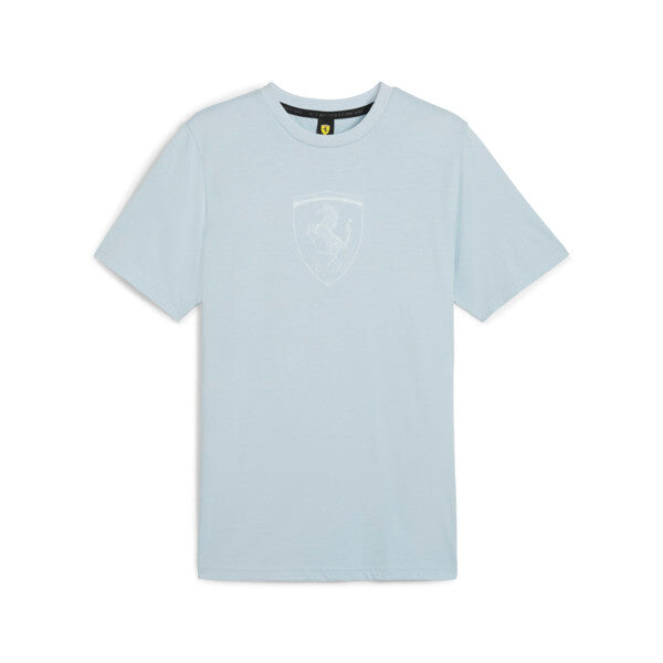 Puma Ferrari Race Tonal Big Shield Tee Frosted Dew