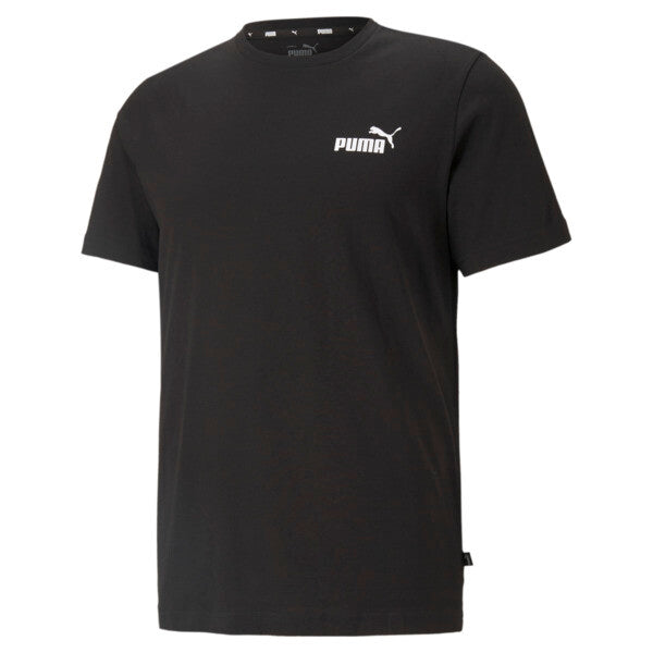 Puma Mens Ess Small Logo Tee Black