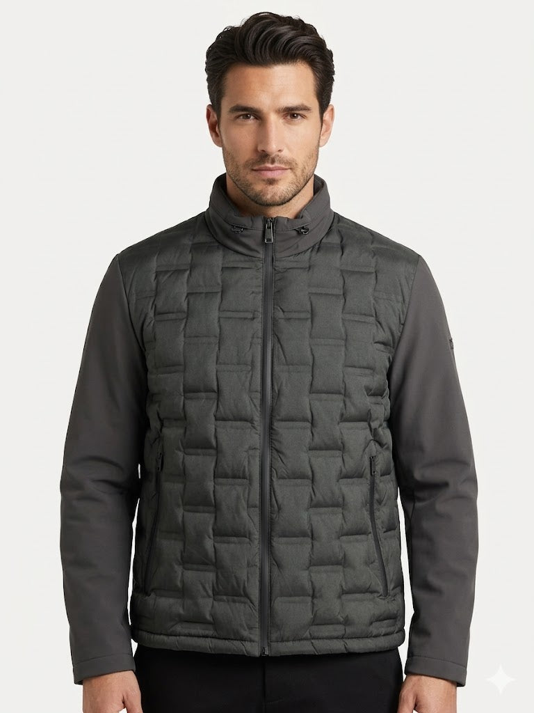 Bugatti Mens Jacket In Dark Grey