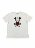 Ben Sherman Mens Fur Bear T-Shirt In White