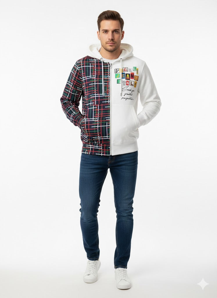 Vialli Mens Keppa Jacket In Multi