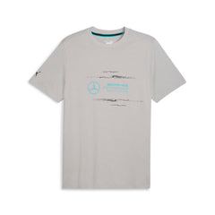 Puma Mapf1 Logo Tee Silver