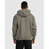 Rvca Drawn In Hoodie In Olive