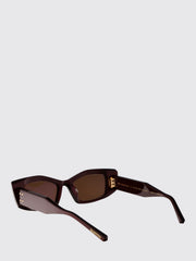 Valentino Cat 3 Sunglasses For Women In Maroon