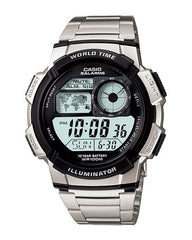 Casio Silver And Black Watch