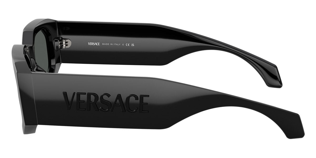 Versace Mens Signature Sunglasses In Black