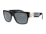 Versace 59 Sunglasses For Women In Black