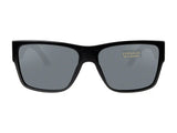 Versace 59 Sunglasses For Women In Black