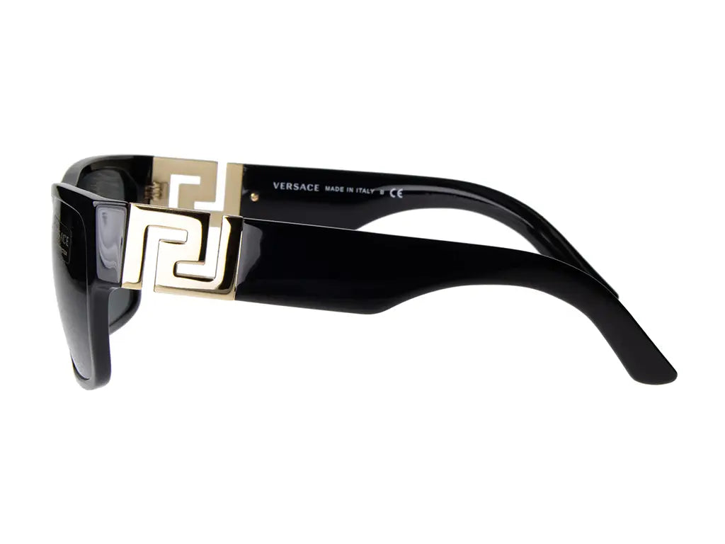 Versace 59 Sunglasses For Women In Black