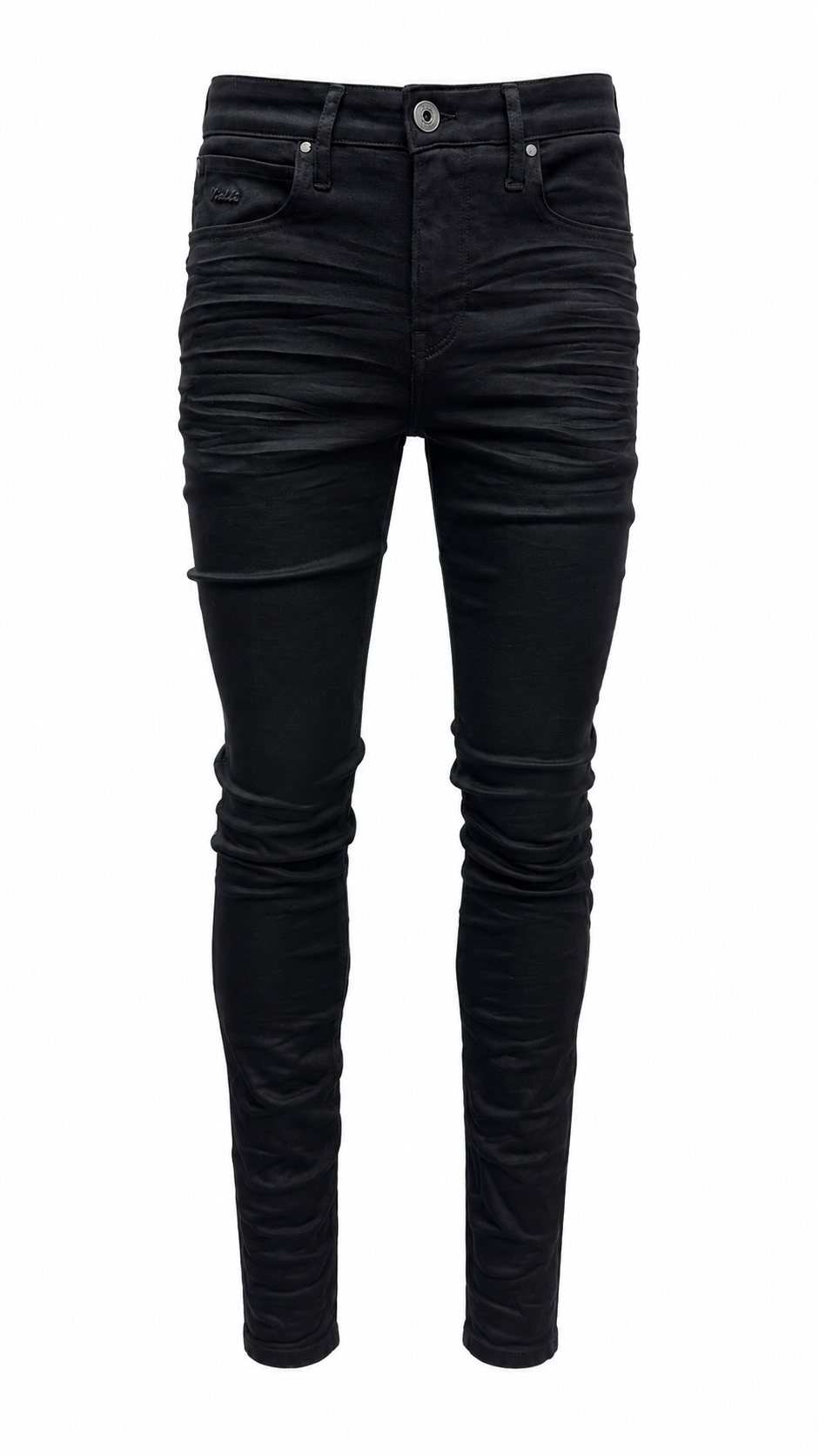 Vialli Rano Sottle Wash Jean In Black